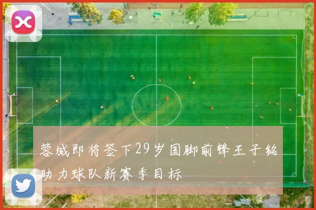 蓉城即将签下29岁国脚前锋王子铭助力球队新赛季目标